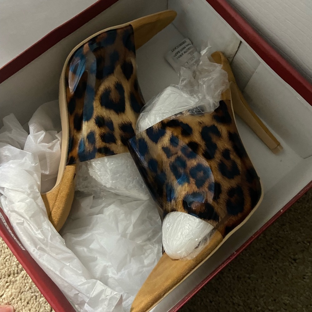 Leopard Heel